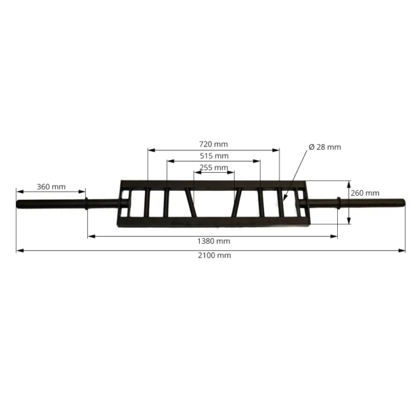 Multi Grip Bar 50 mm