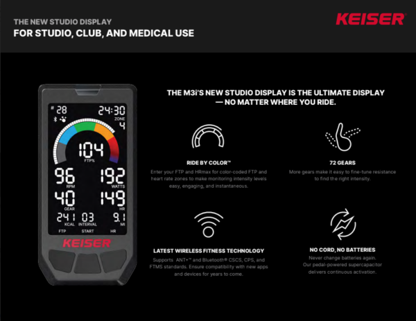 F-31598-08-1773957630-2.png Keiser M3i Studio Plus Spinning Bike