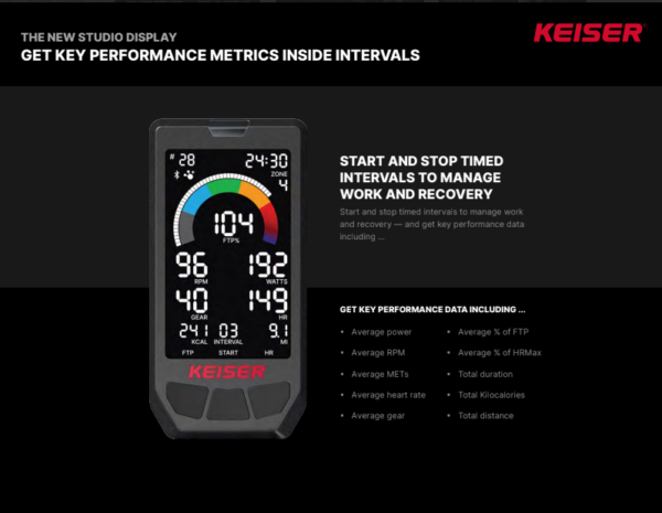 F-31598-13-1773957630-2.png Keiser M3i Studio Plus Spinning Bike