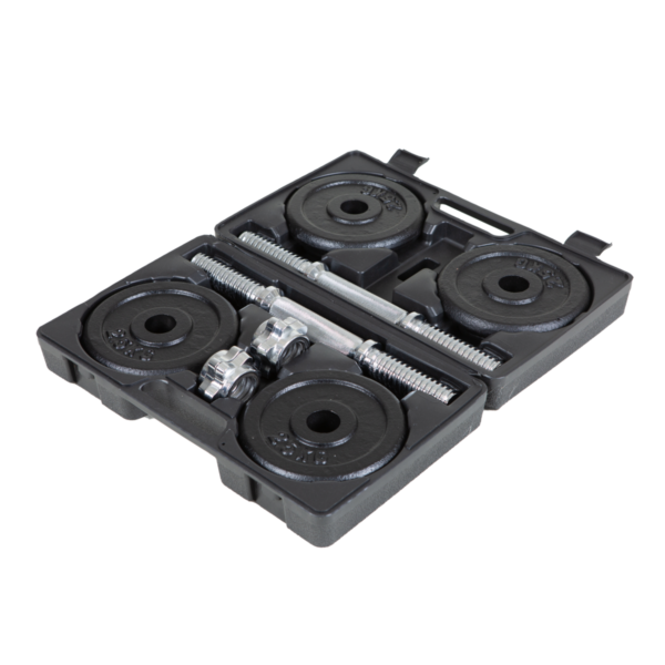 F-37216-03-1773957667.png Kurzhantel Set inkl. Koffer 2x 10 kg 30 mm