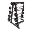 Kompaktlanghantel Set inkl. Rack
