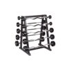 Kompaktlanghantel Set inkl. Rack