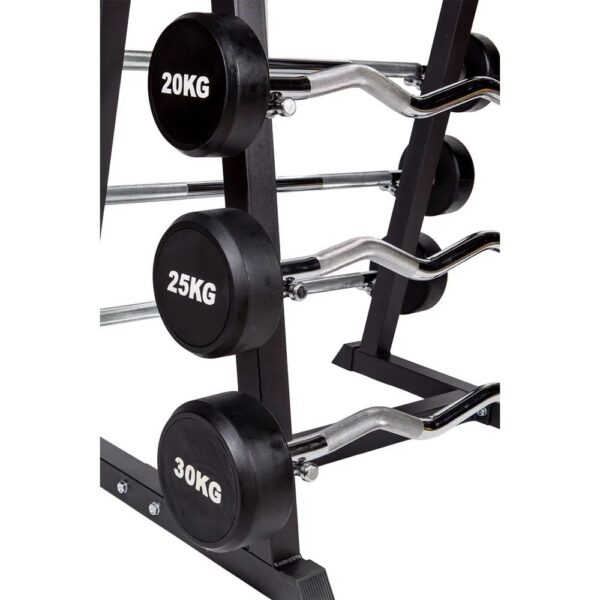 Kompaktlanghantel Set inkl. Rack