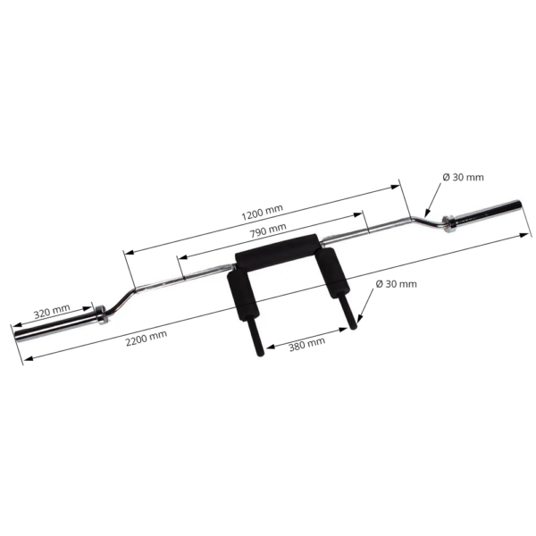 F-95889-05-1773957570-2.png Safety Squat Bar 50 mm
