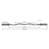 SZ Curl Stange 50 mm