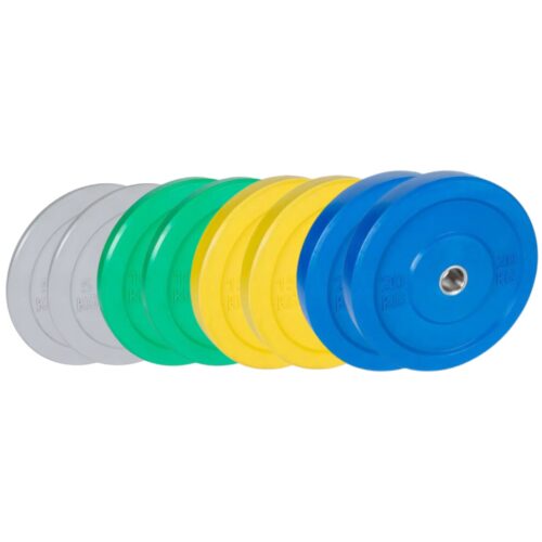 f-01a013e9d8e97266bb140bb25986308a-f-04093-bumper-plates-farbig-50mm-set-100-kg-77b2fdf4ea Bumper Plates farbig 50mm Set 100 kg